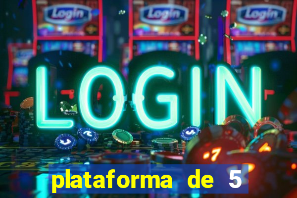 plataforma de 5 reais fortune tiger